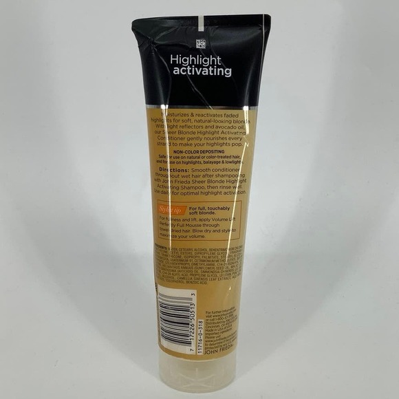 NEW! John Frieda Sheer Blonde Highlight Activating Conditioner Blonde Hair J17-6 - Picture 2 of 6